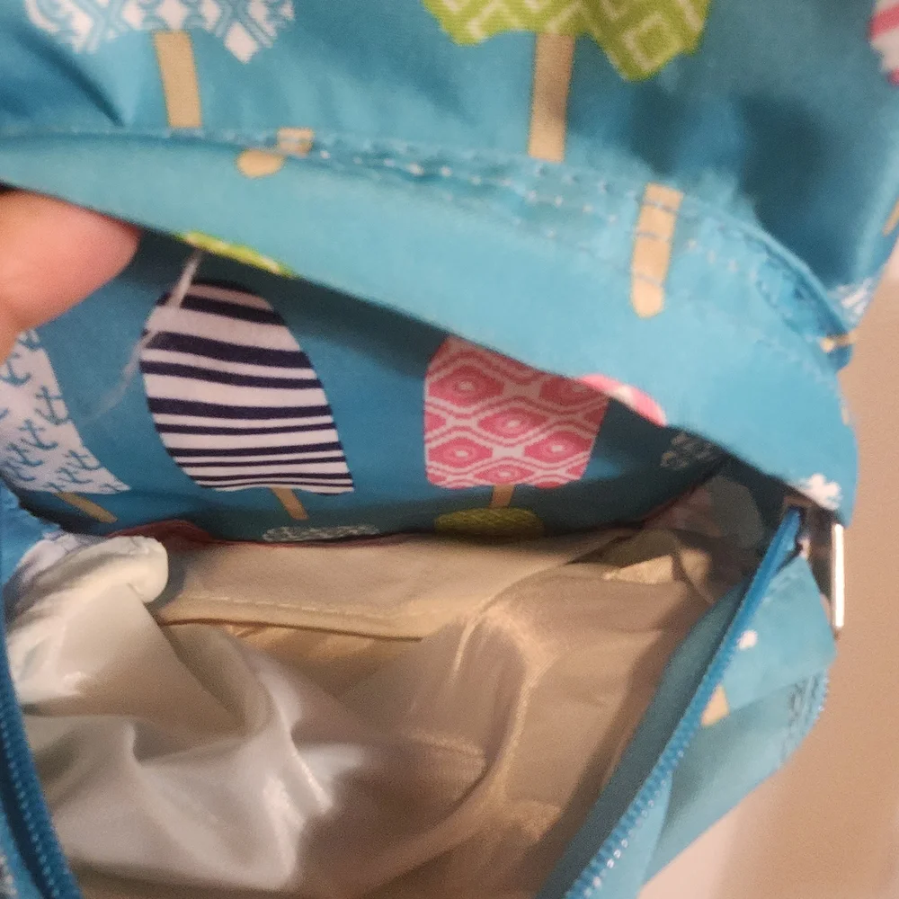 Colorful Ice Cream Print Kids Backpack